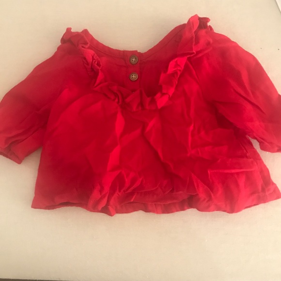 Perfect holiday red Tunic two piece set - Picture 3 of 4